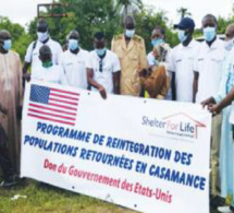 Journée mondiale du réfugié : Les Etats-Unis ont aidé plus de 30 000 rapatriés et personnes déplacées en Casamance