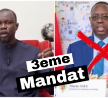 Graves accusations de Sonko sur le 3e mandat de Macky Sall“limou nara déclaré souba moy Dina..“