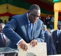 Diamniadio : Macky Sall lance les travaux de construction du futur plus grand centre commercial du Sénégal