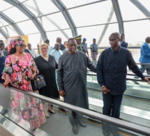 Train express régional : Macky Sall inaugure la gare de l’Aéroport international Blaise Diagne