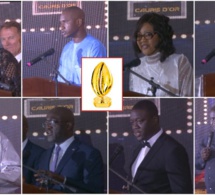 Cauris d'Or 2023: Clara Mme Gaye Doro- Ngoné Ndour- Auchan- M. Mademba Biteye Senelec-Ousmane Mb DANGOTE- Abdou A Kebe- Mme Anta Sané- Mouhamadou A Mbaye honorés à la cérémonie de remises de distinctions 18e éditions.