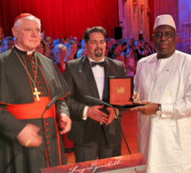 Allemagne : Macky Sall a reçu le Prix pour la paix et le dialogue entre les peuples