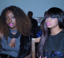 La femme d'affaires Colé Faye en compagnie de  Fatou Fall de New York à la soirée de Salam