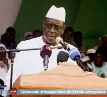 Macky Sall démontre son engagement envers l'éducation, avec une école de 397 millions Cfa à Banjul