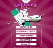 GRAND JEU CONCOURS ARC DE TRIOMPHE LONASE Les 5 premiers gagnants remportent chacun un billet d’avion : Dakar – Paris – Dakar