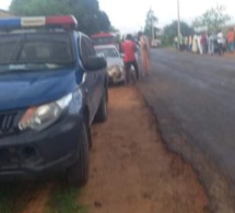 Terrible accident sur la route de Yenne: Une voiture fauche mortellement Yacine Sow, femme de développement