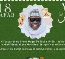 Grand Magal De Touba 2023: Voici La Déclaration Officielle De Serigne Mountakha