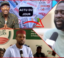 ACTU JOUR-Terribles révélations de Tange sur Kilifeu de Y'en à marre sur Sonko et Yewwi et son mara