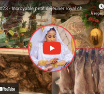 Magal 2023 - Incroyable petit déjeuner royal chez Ngoye Fall la reine de l’or qui choc la toile…