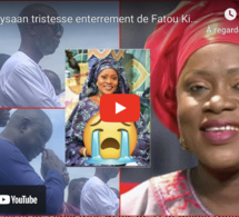 Ndeysaan tristesse enterrement de Fatou Kiné Déme de TFM Bouba Ndour et Malick Thiandoum affecté…