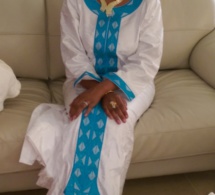 Léa Ndiaye , heureuse au baptême de son fils qui porte le nom de Cheikh Ahmadou Bamba Mbacké Porokhane. Regardez