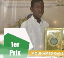 Concours international de récital du Saint Coran : Mouhamed Gaye déclaré champion en Arabie Saoudite, attendu ce vendredi à Dakar