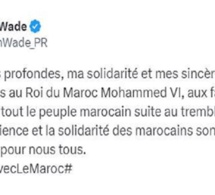 Tremblement de terre au Maroc : Karim Wade exprime sa solidarité et es sincères condoléances au Roi Mohammed VI