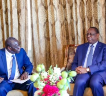 Sommet de l'ONU à New York : le Président Macky Sall en entretien avec Ousmane Diagana, et Tony Blair