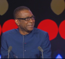 Youssou Ndour « sonkorisé » à Paris, lors de la présentation de son spectacle "Birima"