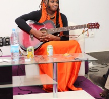 La chanteuse Savan Soul présente au MKS de Dakar à l' IAM.