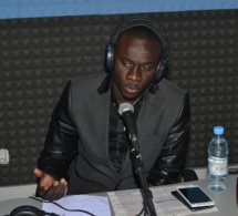 Pape Diouf dans les studios de Top Horizon avec Sister Maria. Photos