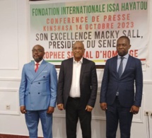 Le Président Macky Sall, Lauréat du Trophée Spécial pour le Leadership et la Paix en Afrique : l’hommage de M Anoï Niniba Castro, pdt de la Fondation Issa Hayatou