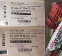 A peine disponible les billets pour le grand bégué du 28 mars au grand Théâtre et du 04 avril à Paris commencent à être introuvables.