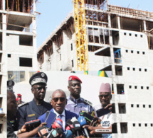 En visite au Camp Abdou-Diassé : Sidiki Kaba juge ‘’satisfaisante’’ l’évolution de la construction des logements