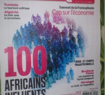 Le chanteur Pape Diouf désigné parmi les 100 Africains les plus influents par le magazine de l'Afrique.