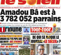 Records de parrainages pour BBY: Quand l’engouement autour du candidat Amadou BA fait peur à la presse de Bougane et de YAW !