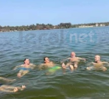 Le retour enchanté de la vie au Lac Rose: Une baignade salutaire attendue