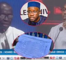 Sonko réintégré dans le fichier électoral: Ca ch@uffe entre Adama Fall&amp; Serigne saliou "linguay wakh