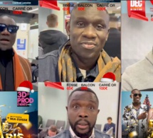 Direct Paris arrivés de Pape Diouf Ahmed Thiou et Boucher pour le 31 décembre avec 3DPROD en live