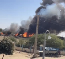 Saint-Louis: Un violent incendie réduit en cendres le village de Gaya Diama