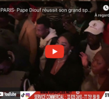 DIRECT PARIS- Pape Diouf réussit son grand spectacle avec 3DPROD à la Maison de la Mutualité en live