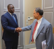 Ali Mansoor, chef de mission FMI/Afrique, reçu par le Président Macky Sall