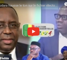 Ahmed Aidara hausse le ton sur le fichier électorale « bayi leen di wax report élection meunoufi am»