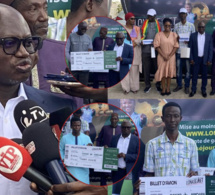 LONASE : Ceremonie de présentation des gagnants du jeu concours LONASE.BET CAN 2023.