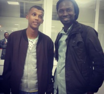 (2photos) Aéroport Lss- Stromae est arrivé à Dakar