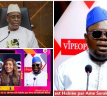 Face à Zeyna l'artiste comédien Niokhite réussit à rentrer dans la peau de Macky Sall sur son départ