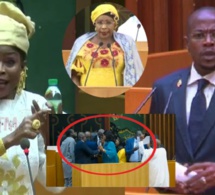 Coura Macky au secours d'Abdou Mbow Mbow après les hué des députés de l'opposition sur une tension