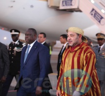 Arrivée de Mohamed VI à Dakar