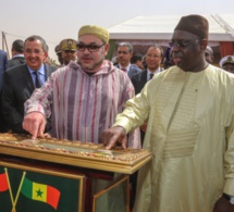 Visite du Roi Mohammed VI: inauguration du raccordement électrique deux villages dans le département de Louga.