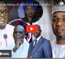 Face àTange Ablaye M Guissé tire sur la malhonnêteté de Bougane Mimi Abdourahman Diouf sur le report