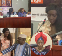 DIRECT BAMAKO-La Diva Coumba Gawlo face à la presse pour les Festival Chant des Lingueres devant le ministre de la culture Malien