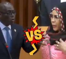 Ça chauffe entre Thierno Alassane Sall et Mame Diarra Fam à l'assemblée "Je vote pas la loi"