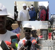 Logement Social : Visite De Chantier Du DG De La LONASE, Abdourahmane Baldé Très Satisfait De L’avancement Des Travaux