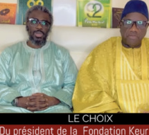 Présidentielle 2024 choix du Président de la Fondation Keur Rassoul Cheikh Mouhamad Abdallah Thiam