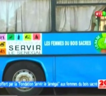 La "Fondation Servir le Sénégal" offre un bus aux femmes du Bois sacré