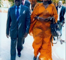 Voici Pape Diop et l’ex d’Ahmed Khalifa Niass l’actuelle femme de Serigne Mboup je veux nommée yaye Fatou Diagne