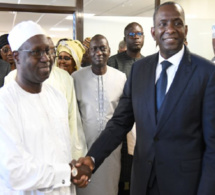 ARTP : Cérémonie de passation de service entre le directeur général de l’ARTP, Abdou Karim Sall, et son successeur, Dahirou Thiam