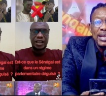 Sc@ndal jour la question de Omar Diakhaté sur le Sénégal est dans un régime parlementaire déguisé...