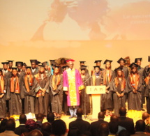 Cérémonie de collation des grades de l'Institut Africain de Management IAM Dakar Mermoz.