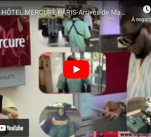 DIRECT HÔTEL MERCURE PARIS-Arrivés de Matar Dion Subatel et son staff pour le concert de Sidy Diop